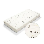 Babyono Natural Bamboo Stardust - leht kummiga 60x120 cm