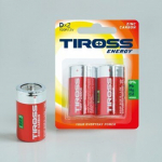 TIROSS ENERGY ZINC CARBON elemendid R20, D, 12 tk (2tk x 6bl)