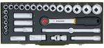 Otsakute komplekt Proxxon 23000, 1/2", 29 tk.