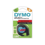 Dymo etiketiprinteri etiketid Letratag Band Plastik punane 12 mm x 4 m