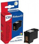 Pelikan tindikassett C55 Canon CL-541XL Tricolor Remanufactured, ts&uuml;aan, magenta, kollane