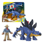 Jurassic World komplekt Imaginext figuurid Stegosaurus + Dr. Grant ZA5097