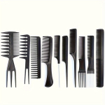 Professionaalsete juuksel&otilde;ikuskammide komplekt , 10 tk.