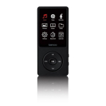 Mp3 m&auml;ngija Lenco MP4-m&auml;ngija Xemio 669BK must