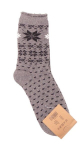 Meeste alpakavillased sokid "Snowflake", 40-43