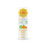 TOOFRUIT SPF50 orgaaniline mineraalsete filtritega p&auml;ikesekreem lastele aprikoosi l&otilde;hnaga, 100 ml