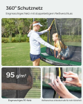 Batuut 305 cm must-tumeroheline