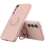 &bdquo;Ring&ldquo; Kickstand (TPU) kaaned - roosa (Galaxy A54)