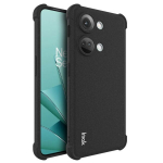 &bdquo;Imak&ldquo; Tugevdatud turvalisus K&otilde;va silikoon (TPU) kaaned - must (OnePlus Nord 3)