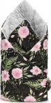 Koonusekujuline m&auml;hk Sensillo Flowers Black, 75x75 cm, must