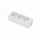 Pistikupesa, elektririba jaotur montis valge