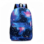 Tr&uuml;kkimine Casual Space School Book seljakott teismelistele - sinine, Blue