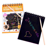 M&auml;rkmik Rainbow kriimustuskaart koos ZA3913 pliiatsiga