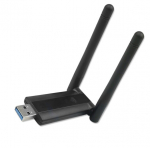 USB WiFi-adapter 1200Mbps USB 3.0, 2x2 Dbi, 5GHz 866Mbps, 2GHz 300Mbps