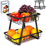 2-astmeline metallist puuviljakorv