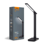 LED laualamp must 18W traadita laadimisega VIDEX 500lm