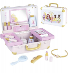 Smoby - Disney Princess - Easy to carry beauty case - 13 accessories included: hairdressing, nail care, makeup - Fabricatio