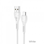 USB kaabel Hoco X37 Cool Power microUSB 1.0m valge