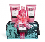 Komplekt IDC Institute Razzle Dazzle: du&scaron;igeel, 100 ml + &scaron;ampoon, 75 ml + ihupiim, 75 ml + kosmeetikakott