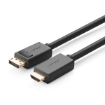 Kaabel Ugreen HDMI - DisplayPort 4K 30 Hz 28 AWG, 3 m (DP101 10203)