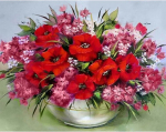 Pildid straazidega teemantmosaiiktehnikas Collection D'Art 48x38cm