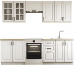 7-osaline k&ouml;&ouml;gikappide komplekt Halmar Elizabeth 240, valge