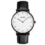 Skmei 1181 black leather
