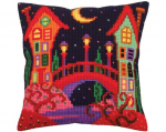 Tikkimiskomplekt padi "Sild muinasjutumaale" Collection D'Art 40x40cm