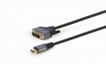 Hdmi-dvi kaabel 1,8m, kahesuunaline, toetab 4k