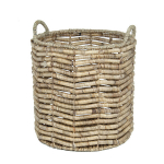 Punutud korv vesih&uuml;atsindist 44x45 cm