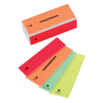 Tweezerman Poleerviil Neons Hot neli &uuml;hes