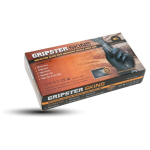 Gripsteri libisemiskindlad kindad, must, 50 tk. karbis, suurus L