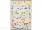 Narma kahepoolne smartWeave&reg; &scaron;enillvaip T&auml;hemaa, kreem, 140 x 200 cm