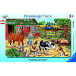 Ravensburger plaatpuzzle 15 tk Talu&otilde;u