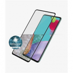 Karmust klaas antibakteriaalse kattega Samsung Galaxy A52 / A52 5G / A53 5G&ldquo; &ndash; musta raami ka.