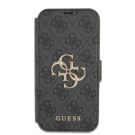 Guess &uuml;mbris iPhone 13 Pro Max 6,7 GUBKP13X4GMGGR hall raamatu&uuml;mbris 4G Big Metal Logo
