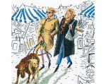 Ristpistes tikkimiskomplekt "Boheemlik keskp&auml;ev" 29 cm x 29 cm, RTO