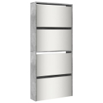 4 sahtliga Kingakapp，jalan&otilde;udekapp peegliga, betoonhall, 63 x 17 x 134 cm CFE260850