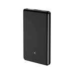 Akupank KSIX BPB5000MAG01GR Mustepank 5 000 mAh musta v&auml;rviga, koos MagSafe &uuml;hilduva traadita laadimisega, kiire laadimine 20 W, &uuml;hendused: USB-A,
