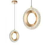 Rippvalgust Toolight G119-1Cp Gold 3,5X20X20Cm