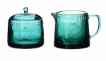ECILA DARK Kondiitritoosikomplekt dia 9xh7.3 cm koos piimaklaasiga 300ml