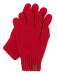 Vivisence Ladies Gloves Winter Warm Winter Gloves Accecoires 7014R, punane, &uuml;ks suurus.