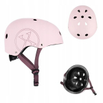 Roosa laste reguleeritav kiiver jalgrattale, rulluiskudele Nils, suurus L (58-61 cm)