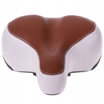 Geel pehme linna jalgratta sadul naistele ja meestele