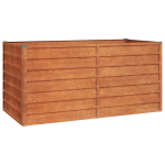 taimekast，&otilde;iepott，lillepott, rooste, 160x80x77 cm, Corten-teras CFE80700
