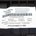 Porsche Cayenne Macan Originaal 970559601001E0