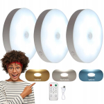Led &ouml;&ouml;lamp liikumisanduriga Usb seinavalgusti 400mah 3tk
