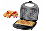 Pannkoogipann, vahvlipann Belgia vahvlipann Elektriline vahvlipann 1000W, must