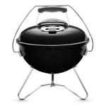 WEBER Premium Smokey Joe Premium Charcoal Barbecue &Oslash;37 cm - Chrome Steel - Black