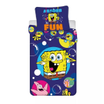 Laste voodipesukomplekt Disney SpongeBob, 100x135, 2-osaline